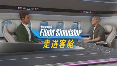 教你在微软模拟飞行的客舱里“走动” & 定制舱外视角