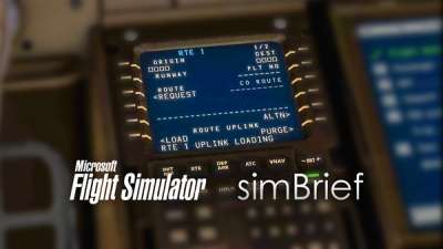 如何使用微软模拟飞行内置的  SimBrief  导入功能