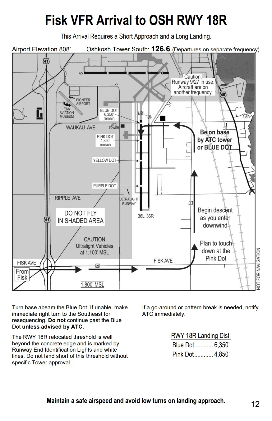 KOSH EAA AirVenture RWY 18