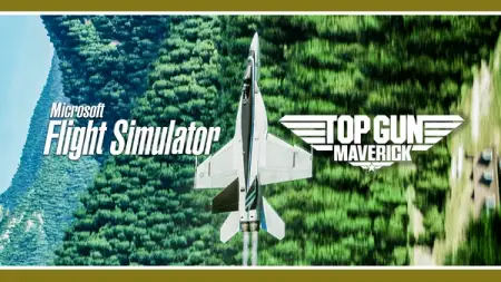 实操体验：微软模拟飞行 X 壮志凌云 · 免费 DLC ！