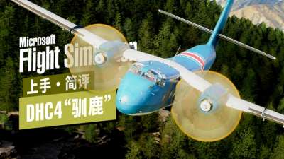 品质惊艳的官方 DLC ：DHC4“驯鹿”上手体验