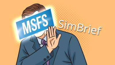 为什么微软模拟飞行有时不能用 SimBrief 生成的计划航线