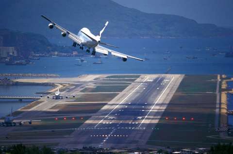 (旧)启德机场 (中国 香港特别行政区 九龙)