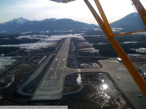 “詹姆斯·A·约翰逊”机场 (美国 阿拉斯加州 彼得堡)